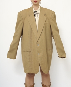 Blazer linho Maxi classico vintage na internet