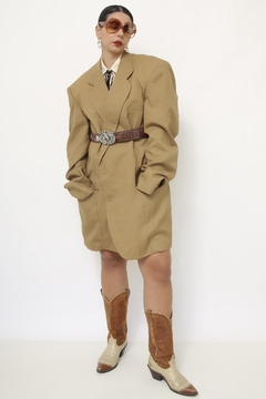 Imagem do Blazer linho Maxi classico vintage