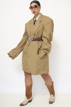 Blazer linho Maxi classico vintage - comprar online