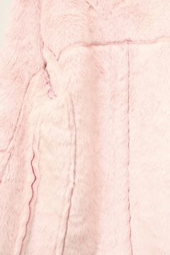 Casaco estilo PENNY LANE rosa forro pelo - Capichó Brechó