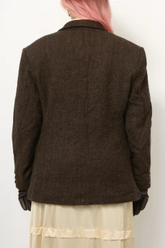 Blazer 100% lã clássico forrado