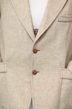 Blazer lã bege THE KLEIHANS B.MADEIRA - comprar online