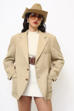 Blazer lã bege THE KLEIHANS B.MADEIRA na internet