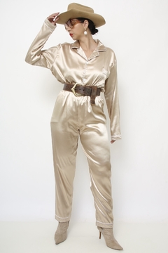 Conjunto dourado pijama CAMISA + CALÇA - loja online