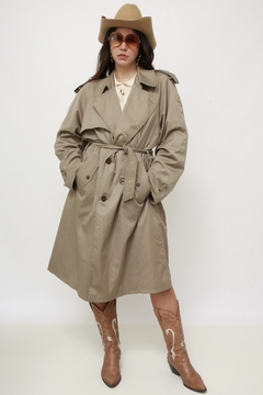 TRENCH COAT CLÁSSICO forro estampado na internet