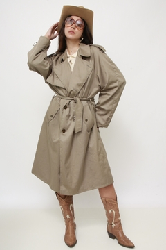 Imagem do TRENCH COAT CLÁSSICO forro estampado