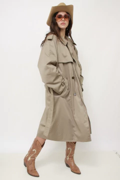 TRENCH COAT CLÁSSICO forro estampado - comprar online