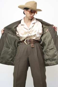 Conjunto Dourinhos verde risaca de giz - comprar online