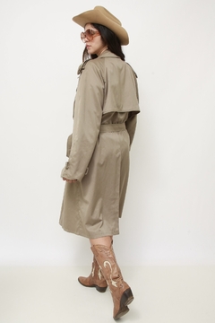 TRENCH COAT CLÁSSICO forro estampado