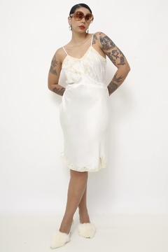 Camisola classica renda off