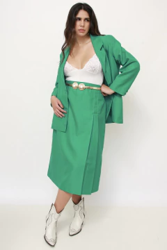 Imagem do Conjunto verde BLAZER SAIA VINTAGE