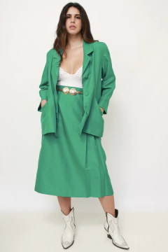 Conjunto verde BLAZER SAIA VINTAGE - loja online