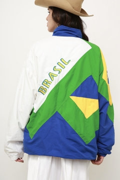 Jaqueta Brasil forrada vintage - loja online