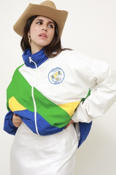 Jaqueta Brasil forrada vintage - comprar online