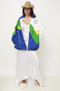 Jaqueta Brasil forrada vintage - comprar online