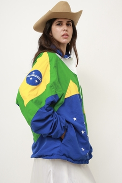 Jaqueta Brasil forrada vintage - comprar online