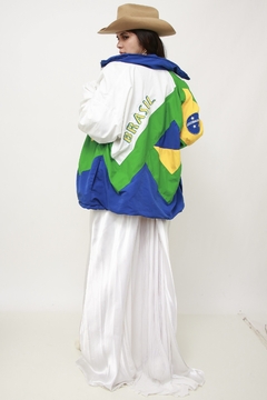 Jaqueta Brasil forrada vintage na internet