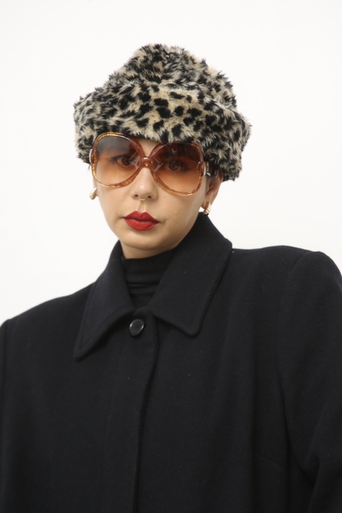 Chapéu pelucia onça