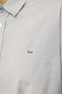 Camisa lacoste regular fit azul