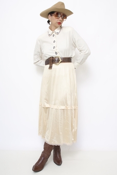 Camisa bordada VERA DE POZZO western na internet