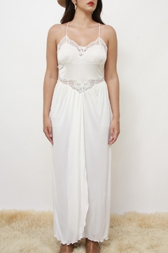 Camisola poliamida fenda renda busto - comprar online