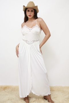 Camisola poliamida fenda renda busto - loja online