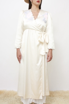 Robe acolchoado bordado mng bufante - comprar online