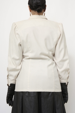 Blazer manga bufante CORI C.G.C na internet