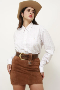 Camisa LACOSTE xadrez na internet