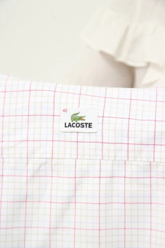 Camisa LACOSTE xadrez - comprar online