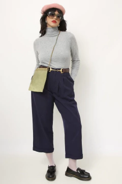 Bolsa verde 100% couro TRITON - Capichó Brechó