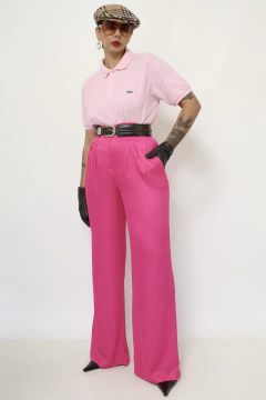 Polo lacoste rosa clarinho inspiração - comprar online
