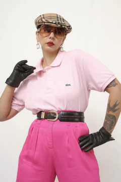 Polo lacoste rosa clarinho inspiração - comprar online