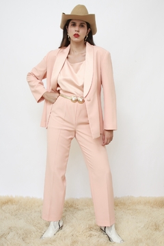 Conjunto tres peças BLAZER+ REGATA + CALÇA