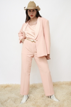 Conjunto tres peças BLAZER+ REGATA + CALÇA - Capichó Brechó