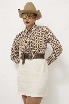 Saia cru curta vintage