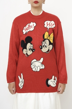 Pulover MICKEY e MINNIE mãos vintage - comprar online