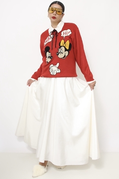Pulover MICKEY e MINNIE mãos vintage na internet