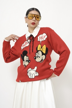 Pulover MICKEY e MINNIE mãos vintage - comprar online