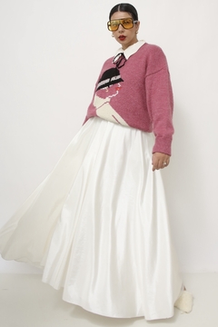 Imagem do Pulover rosa vintage boneca