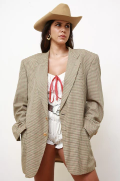 Maxi blazer italiano ANGELO MILIOTTI - loja online