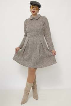 Imagem do Vestido lã forrada vintage