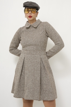 Imagem do Vestido lã forrada vintage
