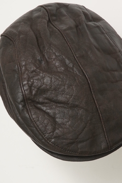 Boina 100% couro marrom - comprar online