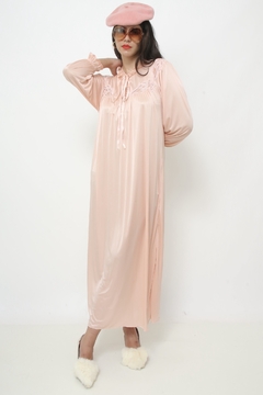 Camisola salmão manga longa poliamida