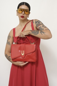 Imagem do Bolsa vermelha estilo malinha