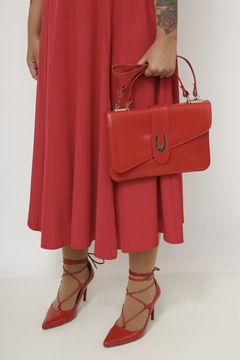 Bolsa vermelha estilo malinha - comprar online