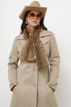 Gola pele vintage onça - loja online
