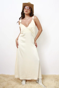 Vestido estilo Sleep Dress champagne vintage