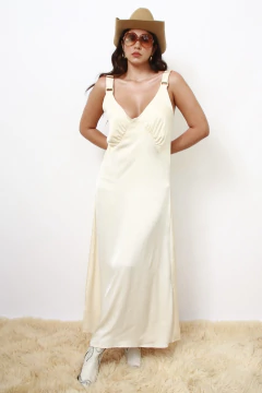 Vestido estilo Sleep Dress champagne vintage na internet